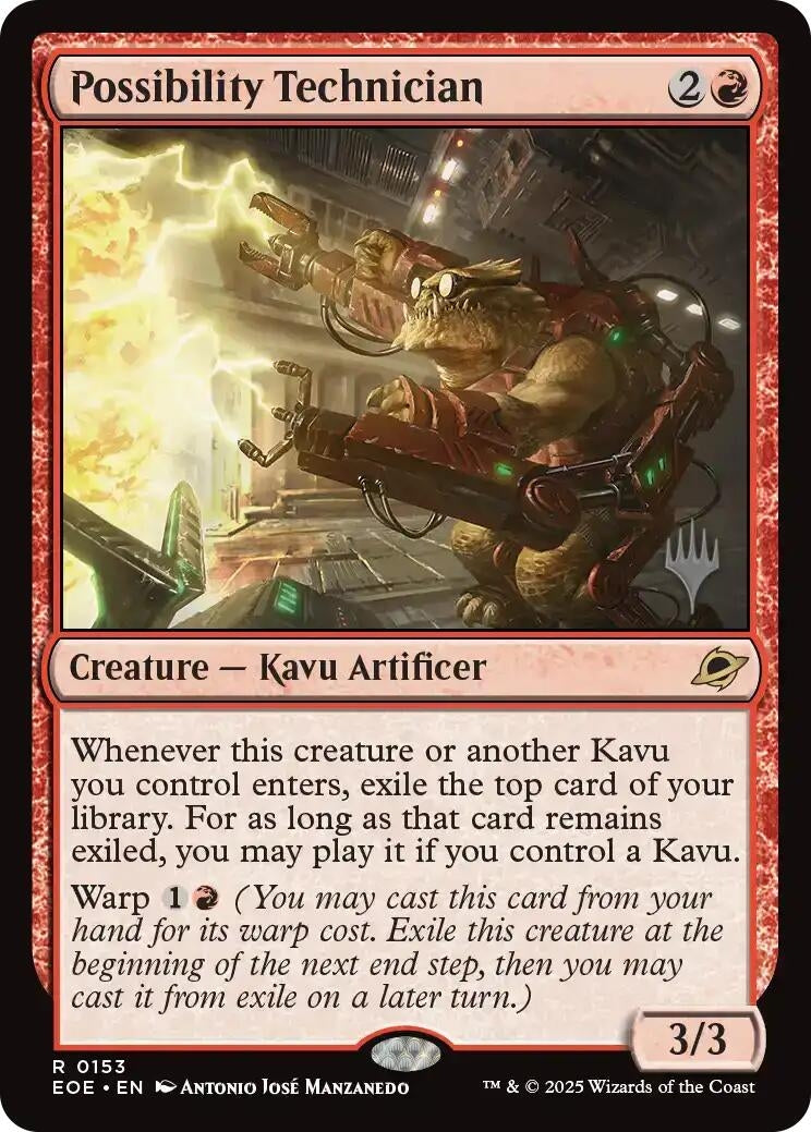 Image for Possibility Technician (153) (PPEOE) - Magic: The Gathering