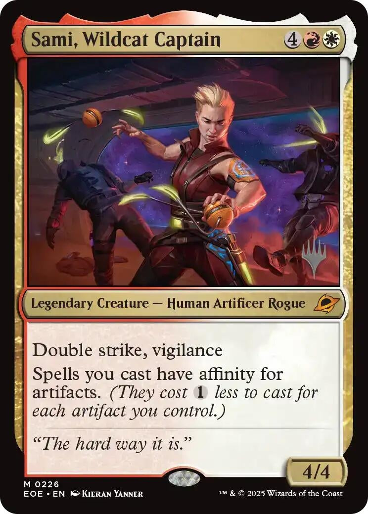 Image for Sami, Wildcat Captain (226) (PPEOE) - Magic: The Gathering