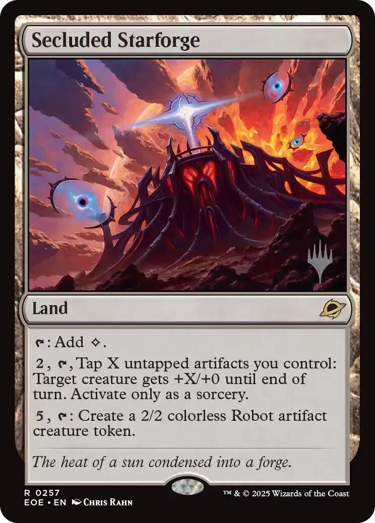 Image for Secluded Starforge (257) (PPEOE) - Magic: The Gathering