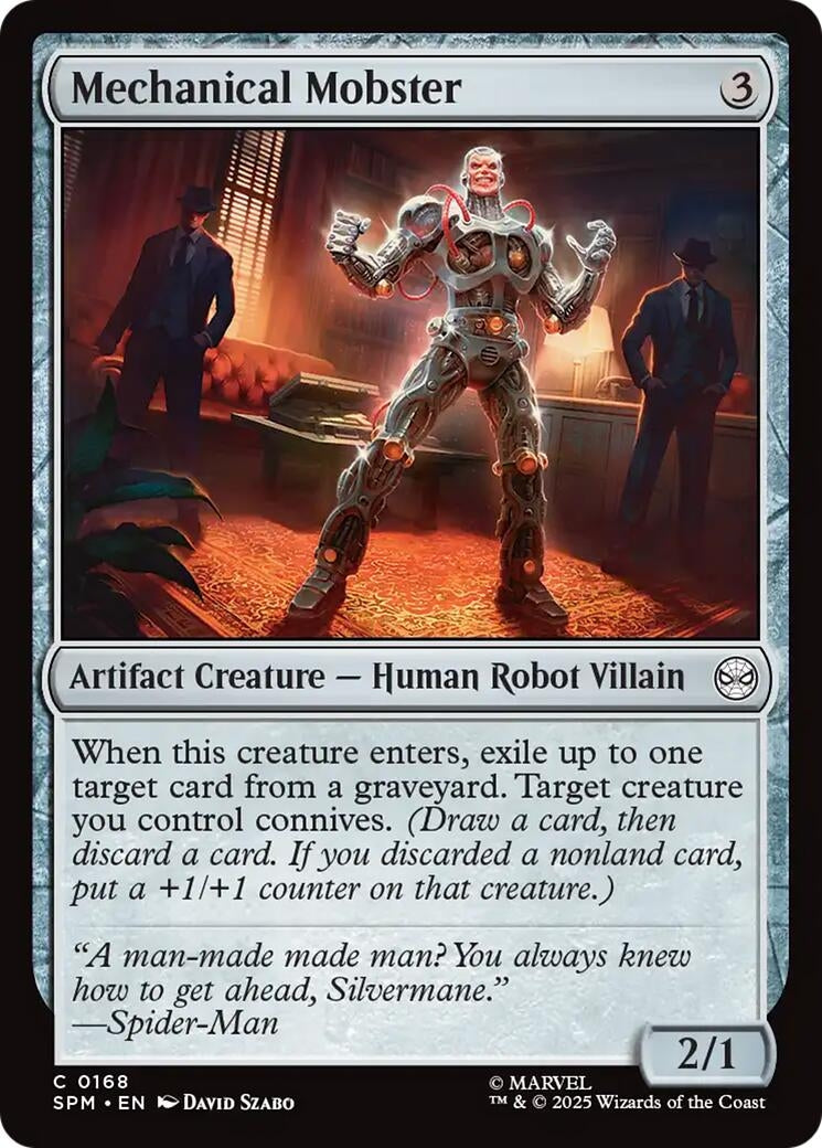 Image for Mechanical Mobster (168) (SPM) - Magic: The Gathering