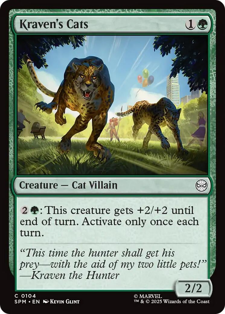 Kraven's Cats (104) (SPM) Japanese