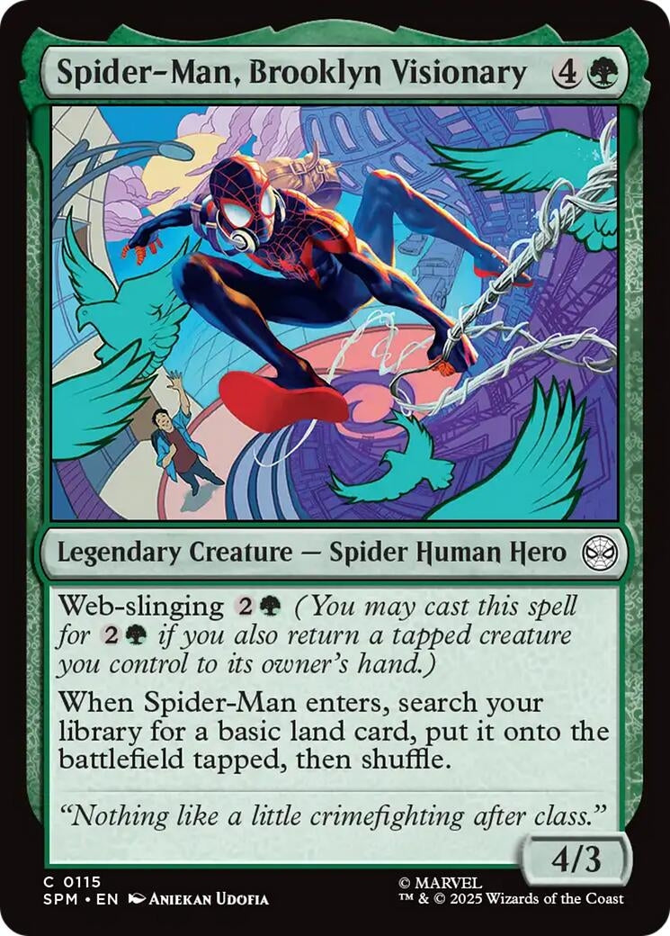 Spider-Man, Brooklyn Visionary (115) (SPM) Japanese