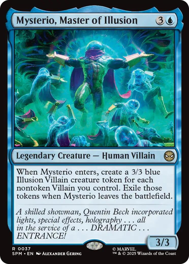 Image for Mysterio, Master of Illusion (37) (SPM) - Magic: The Gathering