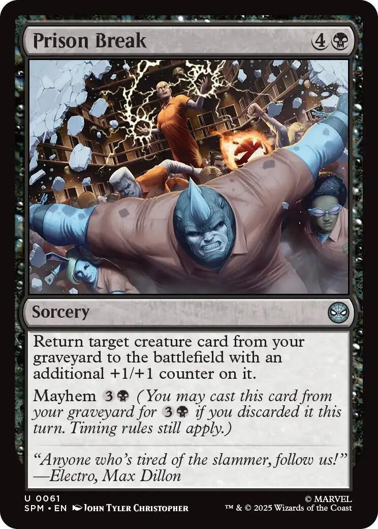 Image for Prison Break (61) (SPM) - Magic: The Gathering
