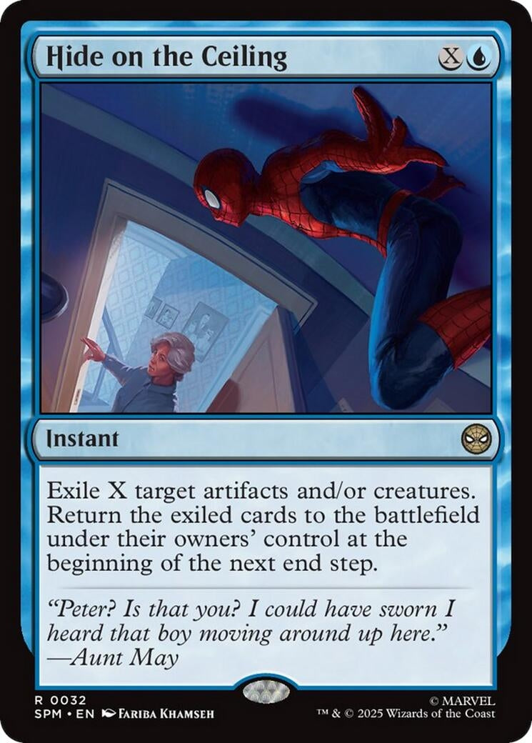 Image for Hide on the Ceiling (32) (SPM) - Magic: The Gathering