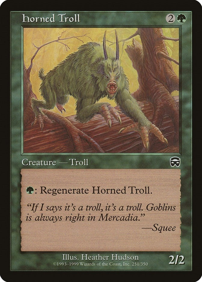 Horned Troll (251) (MMQ) Japanese