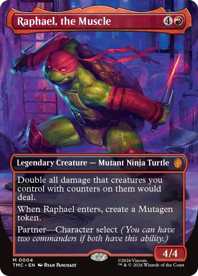 Raphael, the Muscle (0004) (Borderless) (4) (TMC)