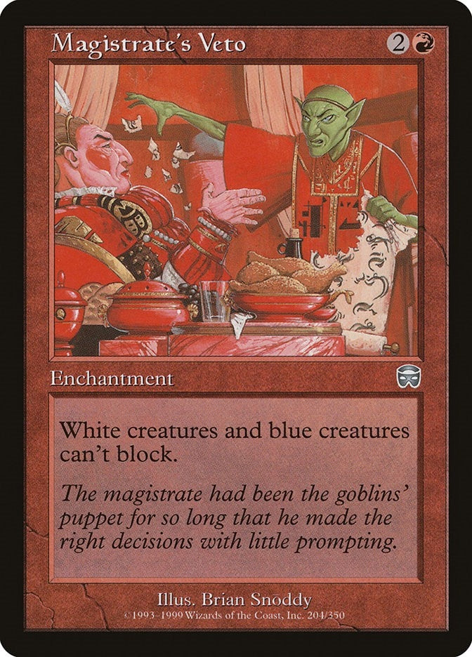 Magistrate's Veto (204) (MMQ) Japanese