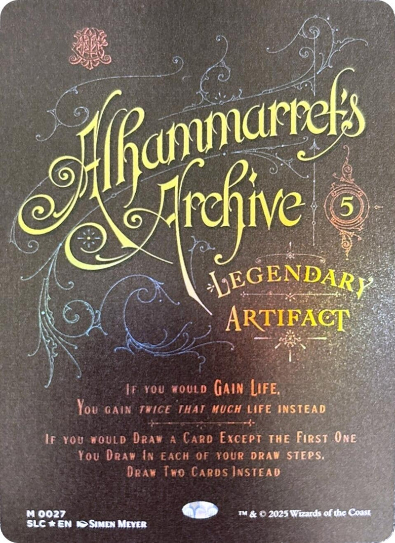 Image for Alhammarret's Archive (27) (SLC) - Magic: The Gathering
