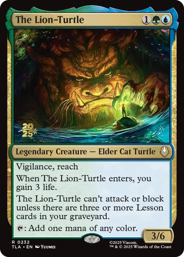 Image for The Lion-Turtle (232) (PRE) - Magic: The Gathering