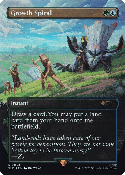 Growth Spiral (7054) (Rainbow Foil) (7054) (SLD)