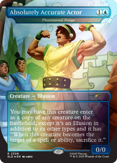 Absolutely Accurate Actor - Phantasmal Image (Rainbow Foil) (2306) (SLD)