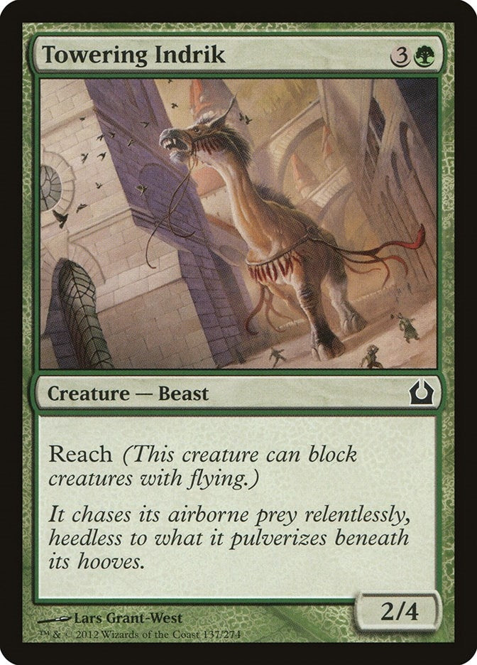 Towering Indrik (137) (RTR)