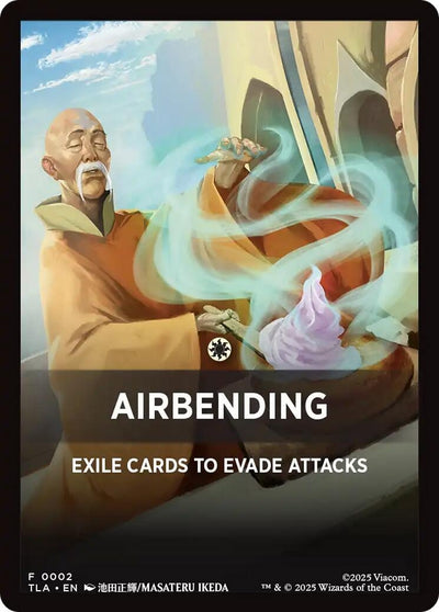 Airbending Theme Card (2) (TLA)