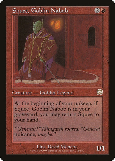 Squee, Goblin Nabob (214) (MMQ)