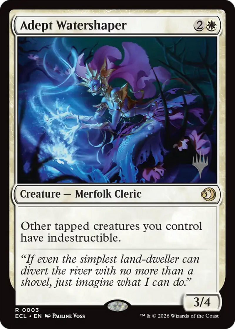 Image for Adept Watershaper (3) (PPECL) - Magic: The Gathering