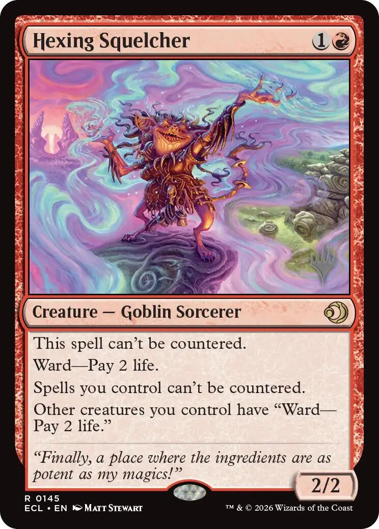 Image for Hexing Squelcher (145) (PPECL) - Magic: The Gathering