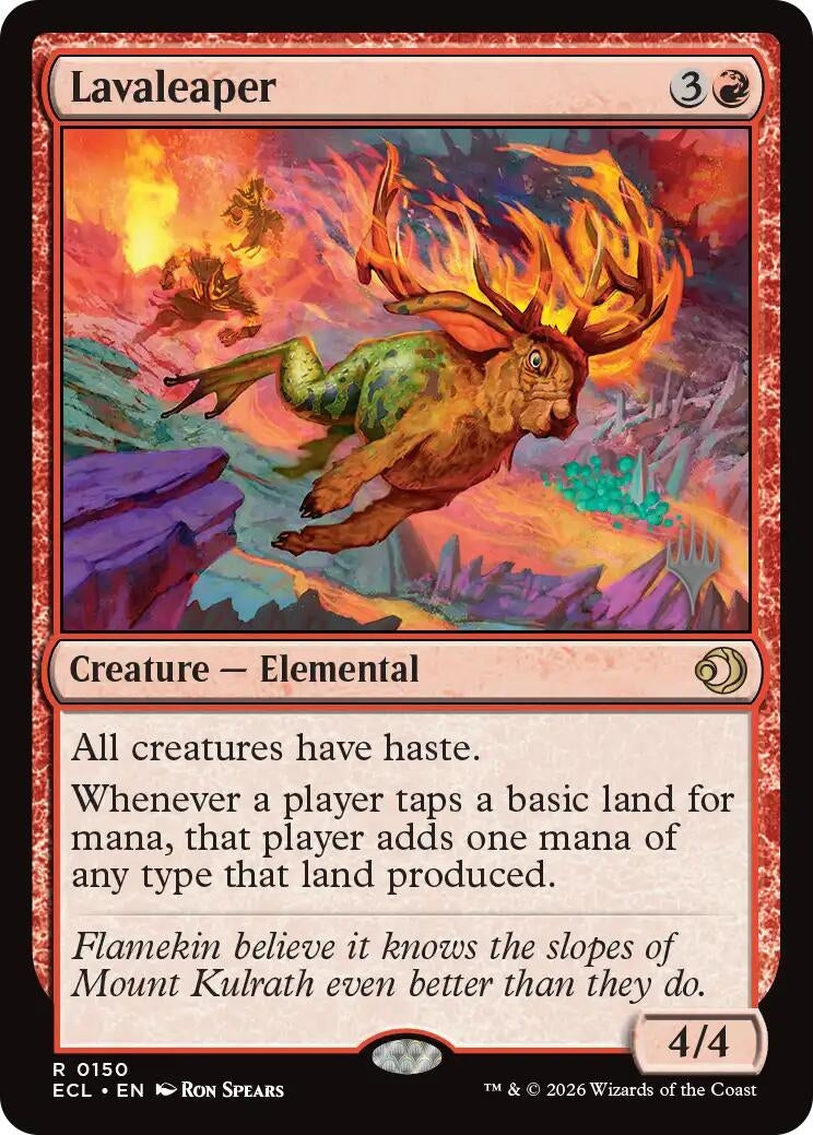 Image for Lavaleaper (150) (PPECL) - Magic: The Gathering
