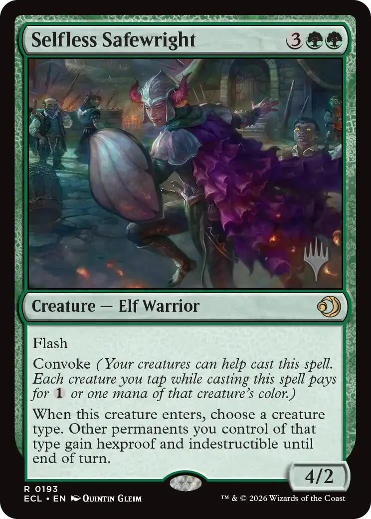 Image for Selfless Safewright (193) (PPECL) - Magic: The Gathering