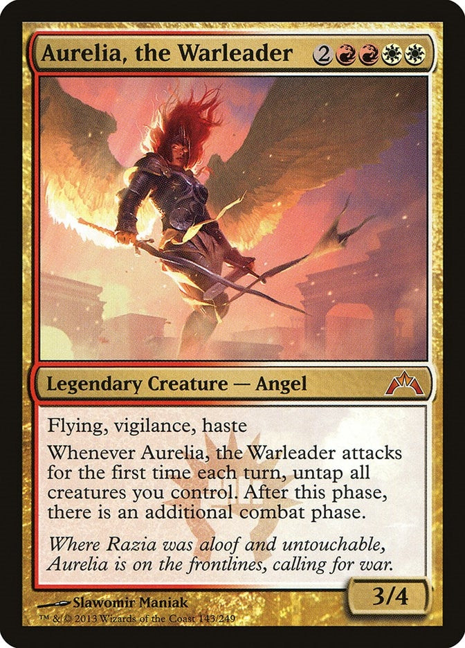 Aurelia, the Warleader (143) (GTC) Japanese