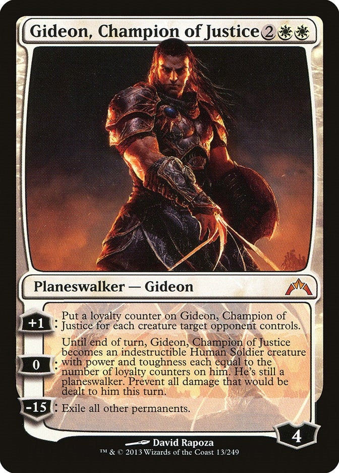 Gideon, Champion of Justice (13) (GTC) Spanish