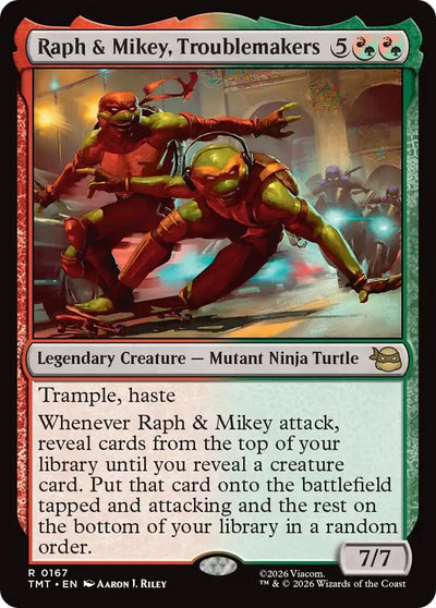 Raph & Mikey, Troublemakers (167) (TMT)