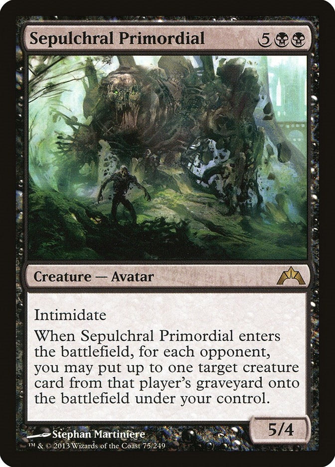 Sepulchral Primordial (75) (GTC) Japanese