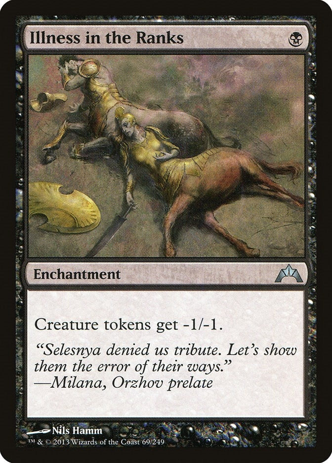 Illness in the Ranks (69) (GTC)