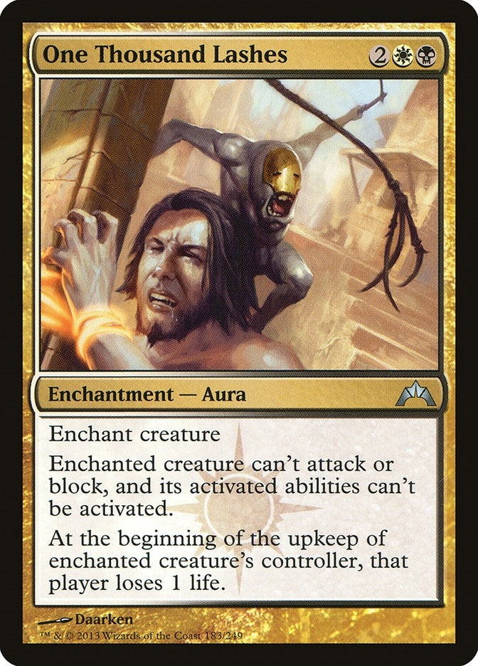 One Thousand Lashes (183) (GTC)