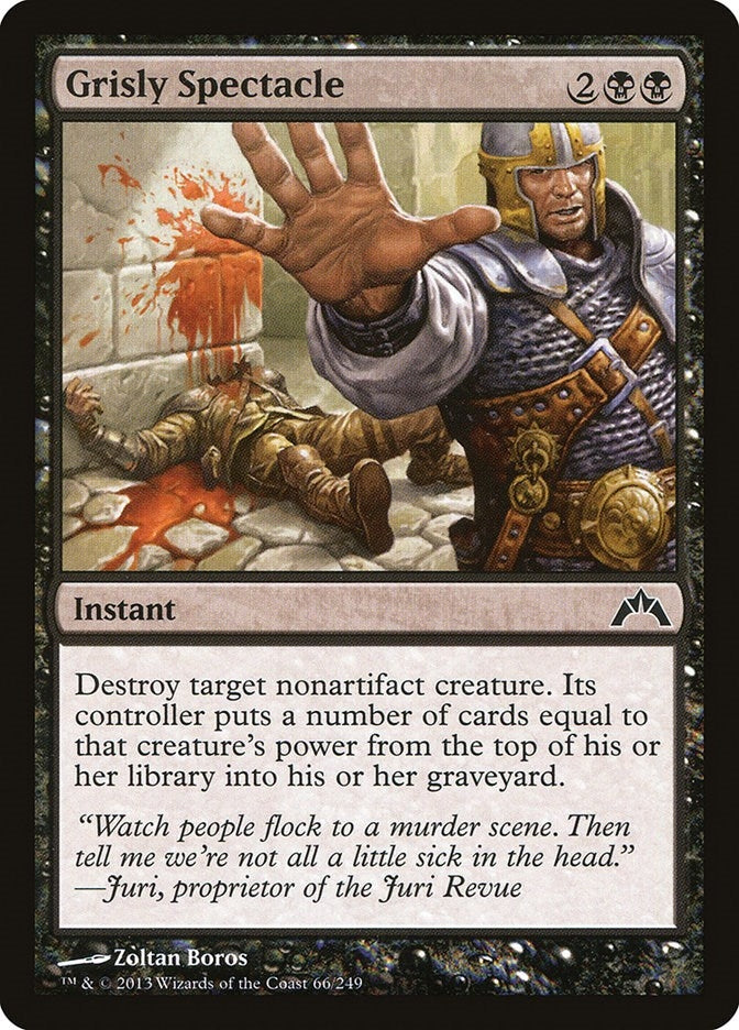 Grisly Spectacle (66) (GTC)