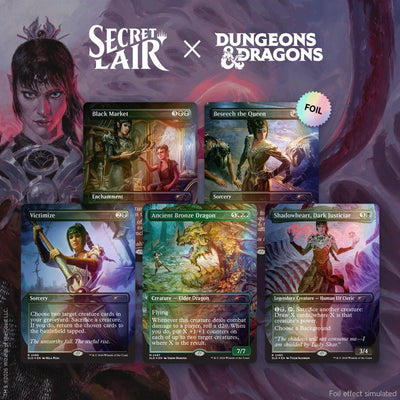 Secret Lair Drop: Secret Lair x Dungeons & Dragons: Shadowheart's Devotion - Traditional Foil Edition