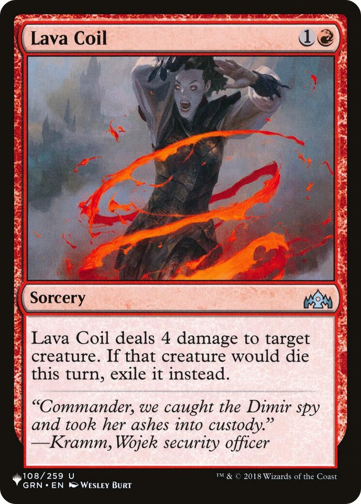 Lava Coil (108) (LIST)