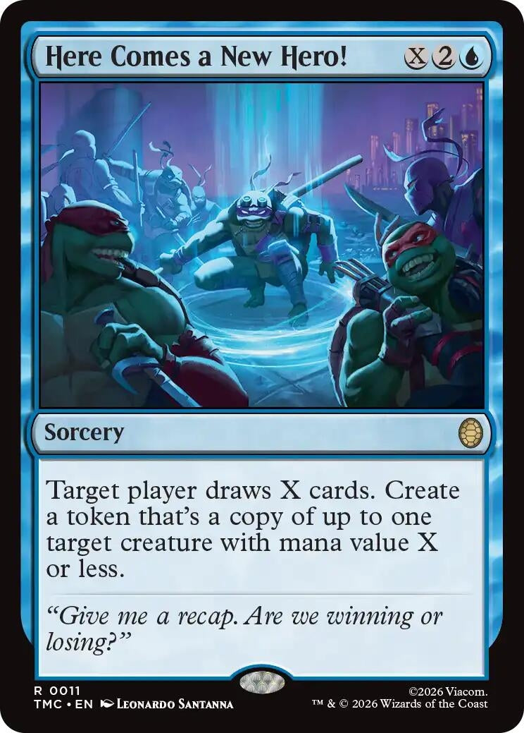 Image for Here Comes a New Hero! (11) (TMC) - Magic: The Gathering