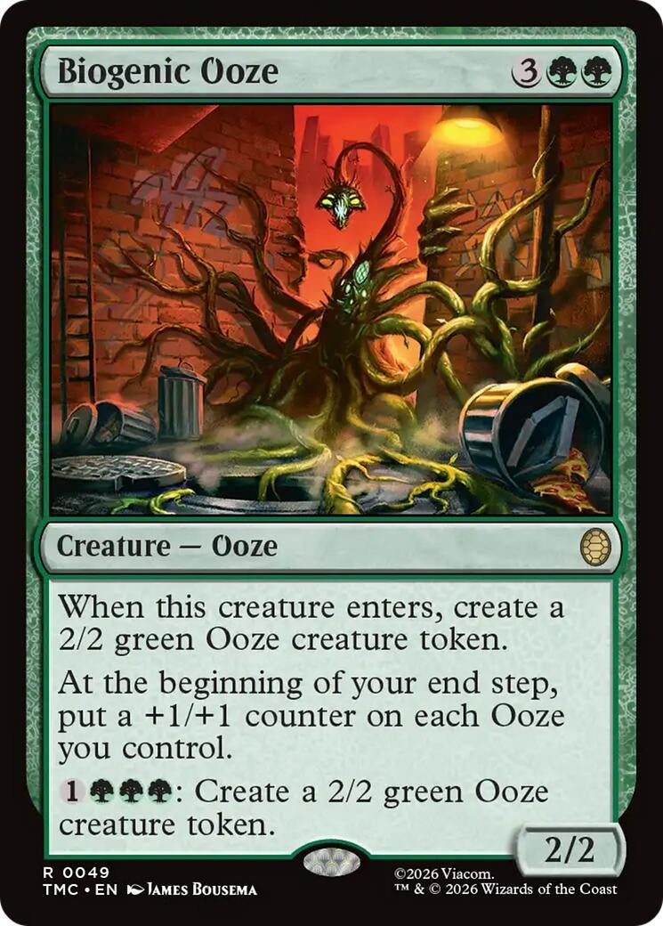Image for Biogenic Ooze (49) (TMC) - Magic: The Gathering