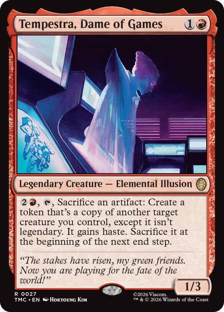 Image for Tempestra, Dame of Games (27) (TMC) - Magic: The Gathering