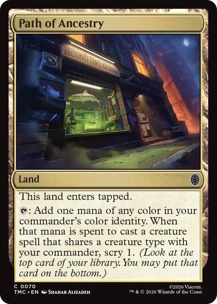 Image for Path of Ancestry (70) (TMC) - Magic: The Gathering