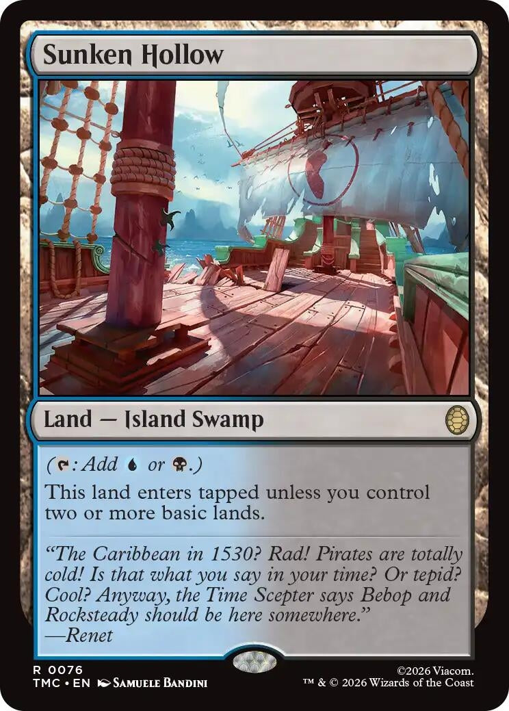 Image for Sunken Hollow (76) (TMC) - Magic: The Gathering
