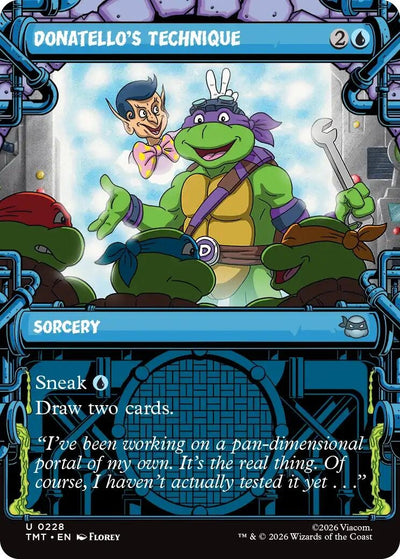 Donatello's Technique (Showcase) (228) (TMT)