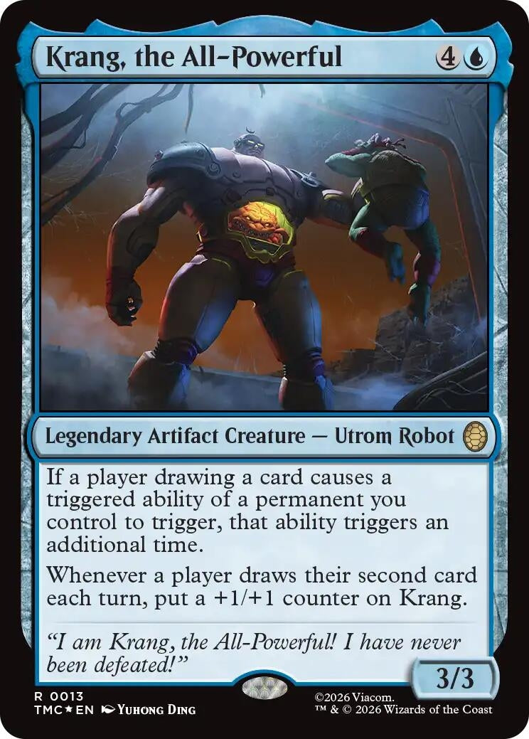 Image for Krang, the All-Powerful (Surge Foil) (13) (TMC) - Magic: The Gathering