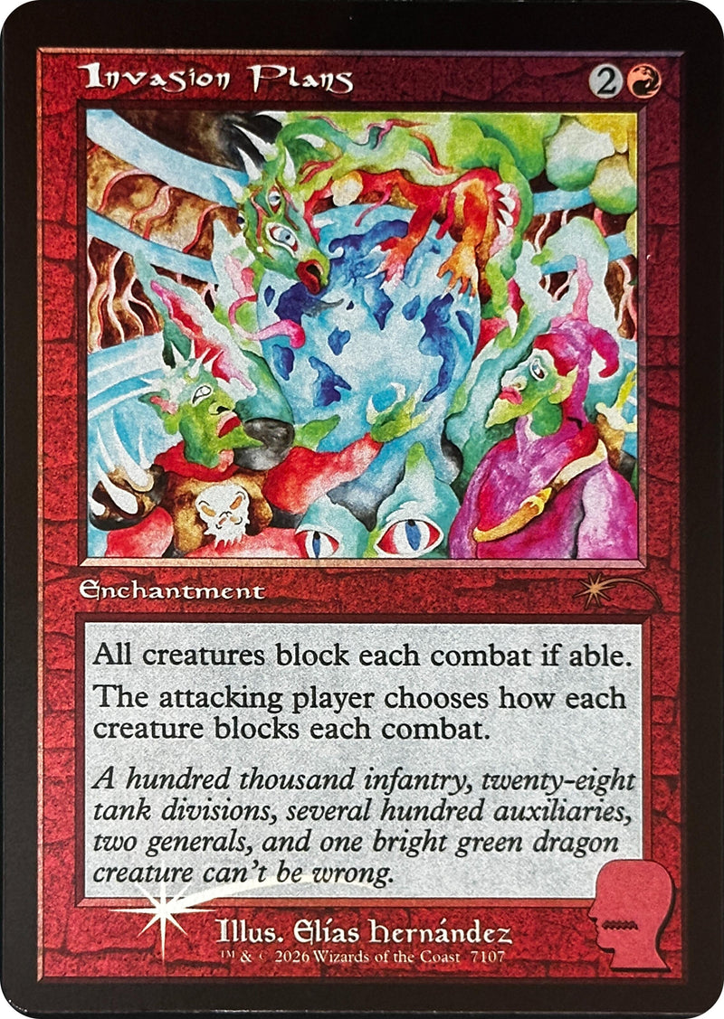 Image for Invasion Plans (7107) (SLD) - Magic: The Gathering