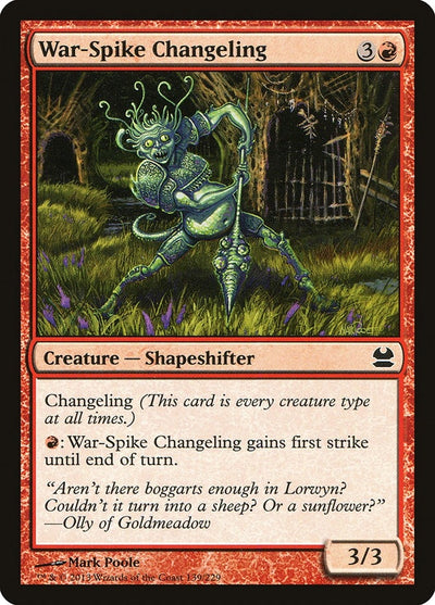 War-Spike Changeling (139) (MMA)