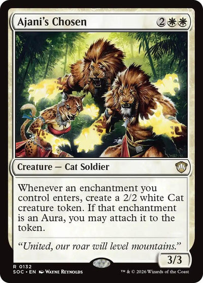 Ajani's Chosen (132) (SOC)