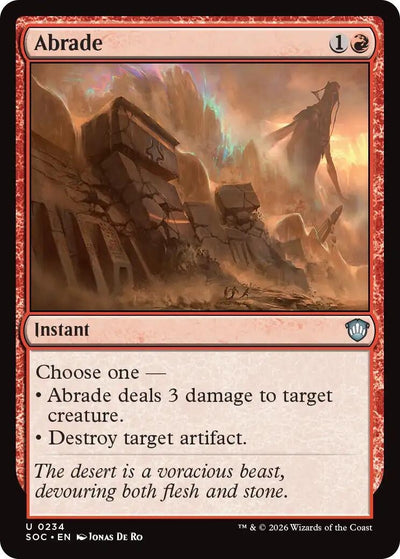Abrade (234) (SOC)
