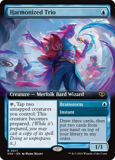 Harmonized Trio (Extended Art) (317) (SOS)