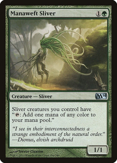 Manaweft Sliver (184) (M14) Japanese