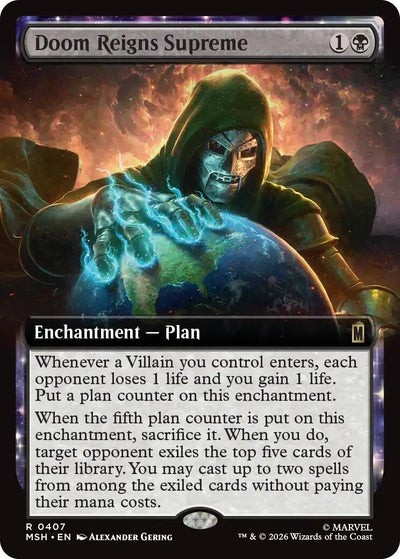 Doom Reigns Supreme (Extended Art) (407) (MSH)