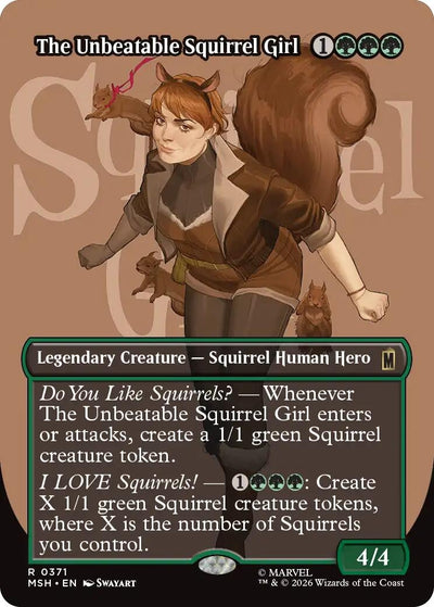 The Unbeatable Squirrel Girl (Borderless) (371) (MSH)