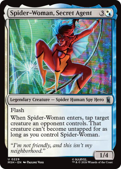Spider-Woman, Secret Agent (229) (MSH)