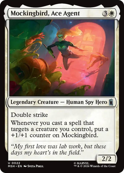 Mockingbird, Ace Agent (22) (MSH)