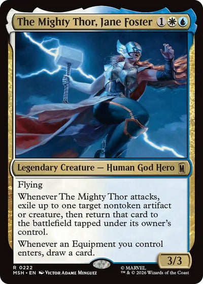 The Mighty Thor, Jane Foster (222) (MSH)